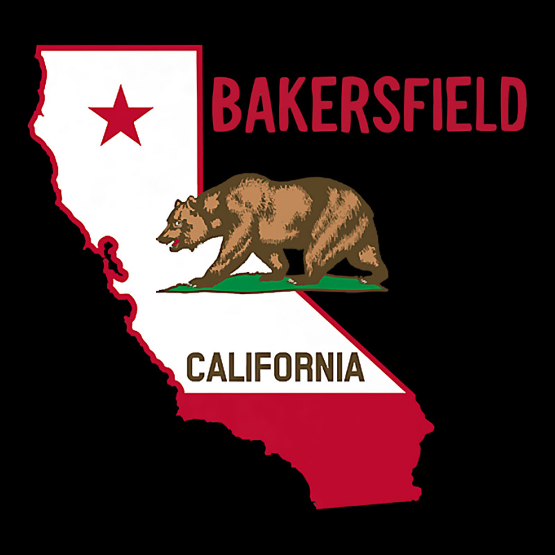 Bakersfield   California Flag  Cool Vintage Bakersfield Ca Premium T S Maternity Scoop Neck T-shirt by Gondran | Artistshot