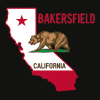 Bakersfield   California Flag  Cool Vintage Bakersfield Ca Premium T S Scorecard Crop Tee | Artistshot