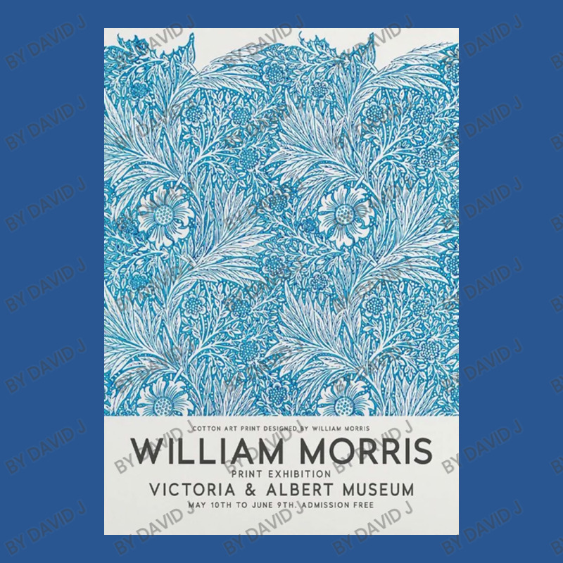 Mid William Morris Marigold 1875 Vintage Poster Reproduction T-Shirt by David J | Artistshot