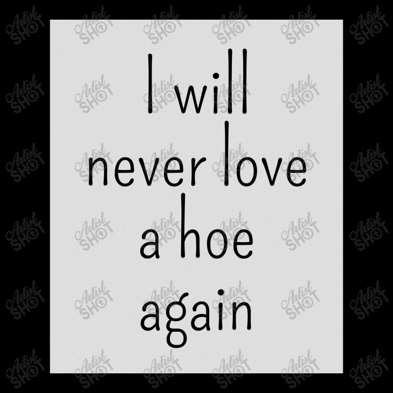 I Will Never Love A Hoe Again Fleece Short by gado gado | Artistshot