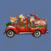 Christmas Truck With Farm Animals Lightweight Hoodie | Artistshot