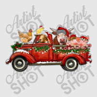 Christmas Truck With Farm Animals Hoodie & Jogger Set | Artistshot