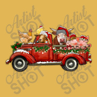 Christmas Truck With Farm Animals Vintage Hoodie And Short Set | Artistshot