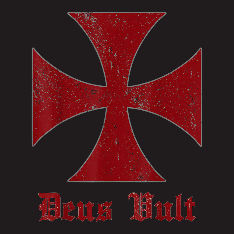 Deus Vult Templar Order Knights Templar Holy Cross Helmet T Shirt Waist Apron | Artistshot