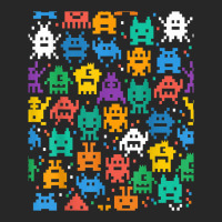 Invaders I Love 80s Retro 8 Bit Space Monsters Women's Pajamas Set | Artistshot