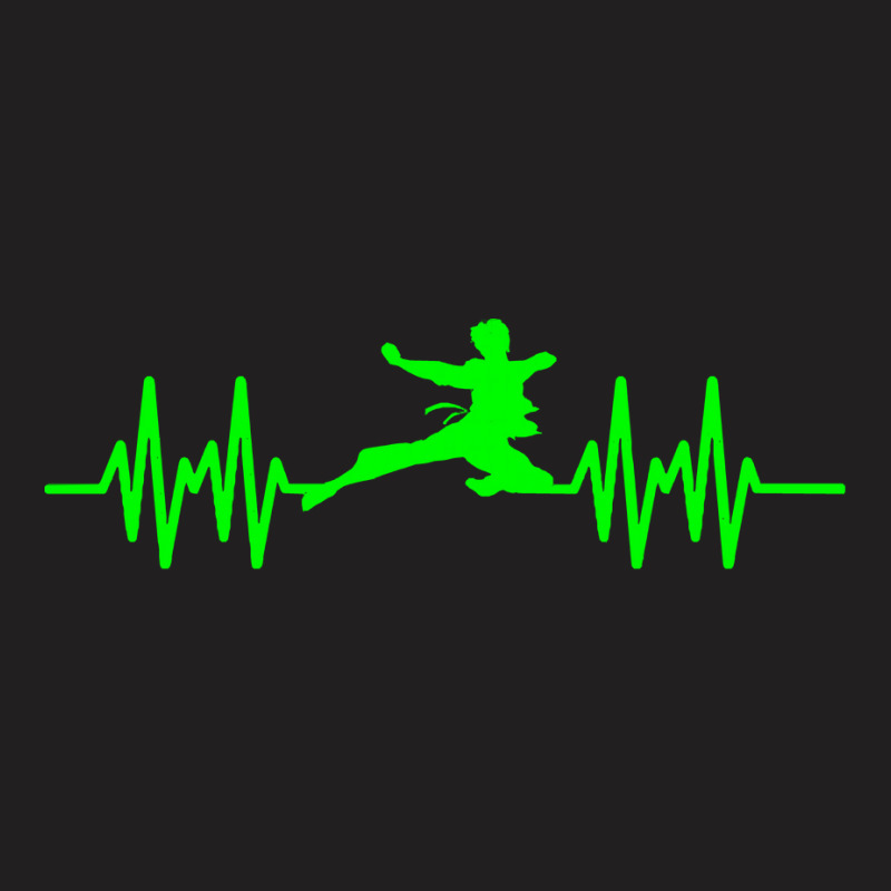 Karate T Shirtkarate Karateka Heartbeat Ekg Pulse Martial Athlete T Sh T-shirt | Artistshot