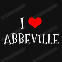 I Love Abbeville County Baby Beanies | Artistshot