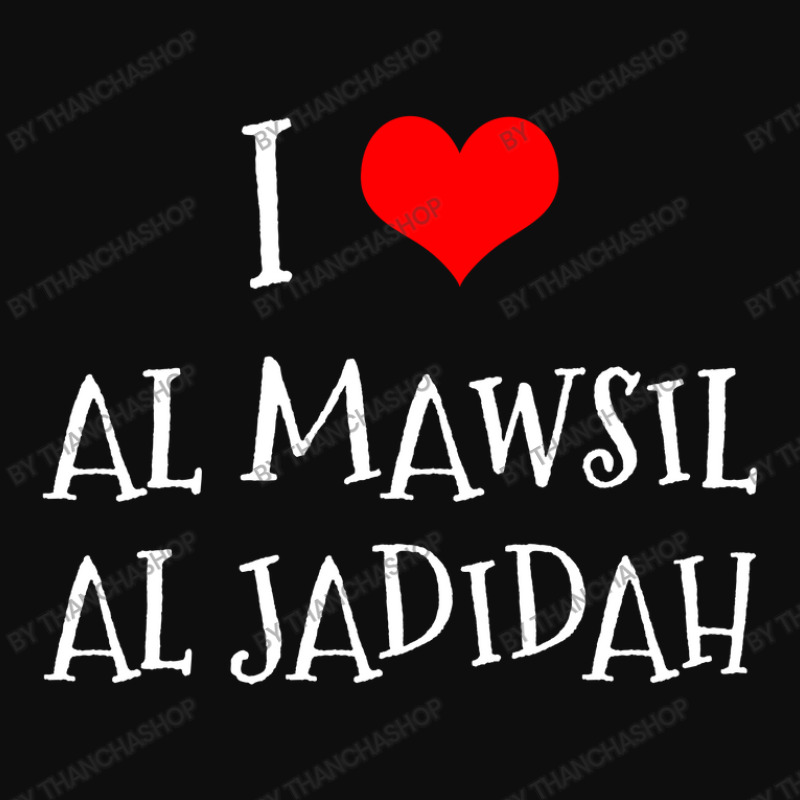 I Love Al Mawsil Al Jadidah City Crop Top by thanchashop | Artistshot