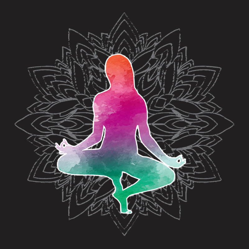 Meditation And Yoga T Shirtmeditation And Yoga T Shirt (2) T-shirt | Artistshot