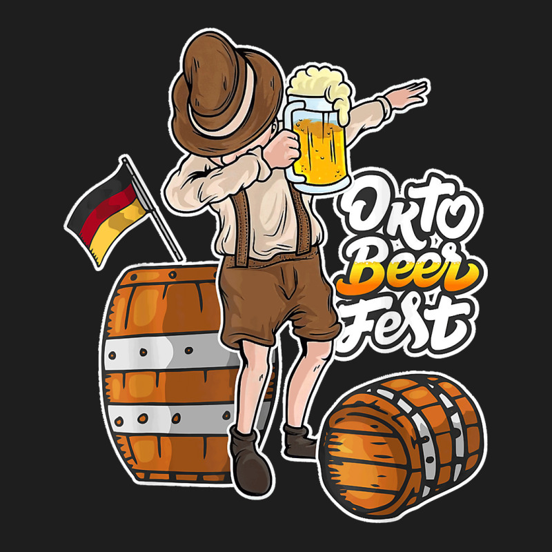 Cool Dabbing German Man With Beer Mug Shirt Oktoberfest T Shirt Classic T-shirt by JerrodHeathGaylon | Artistshot