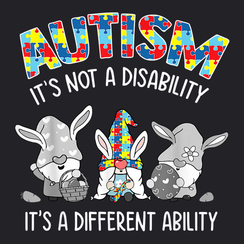 Gnomes Autism Its Not A Disability Its A Different Ability T Shirt Youth Tee by magbyf | Artistshot