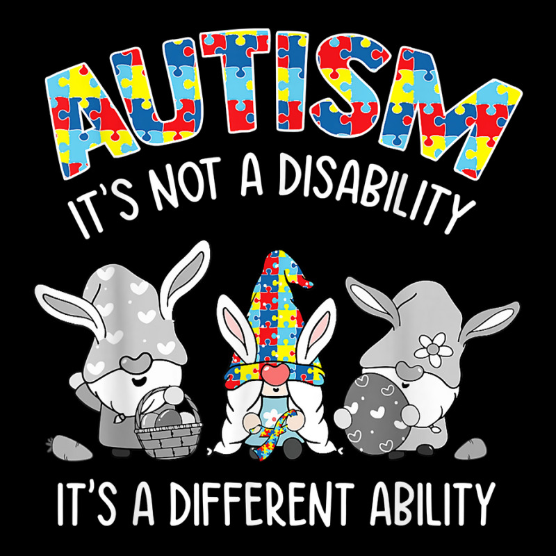 Gnomes Autism Its Not A Disability Its A Different Ability T Shirt Youth Sweatshirt by magbyf | Artistshot