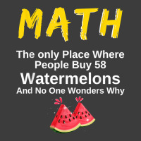 Funny Math And Watermelons Mathematics Calculation Numbers T Shirt Men's Polo Shirt | Artistshot