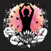 Meditation Yoga T Shirtmeditation And Yoga T Shirt (5) T-shirt | Artistshot