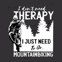 Mountainbike T Shirtmtb Mountain Bike Gift Men Therapy T Shirt Vintage Hoodie | Artistshot