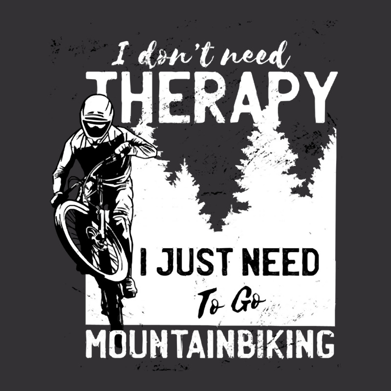 Mountainbike T Shirtmtb Mountain Bike Gift Men Therapy T Shirt Vintage Hoodie | Artistshot