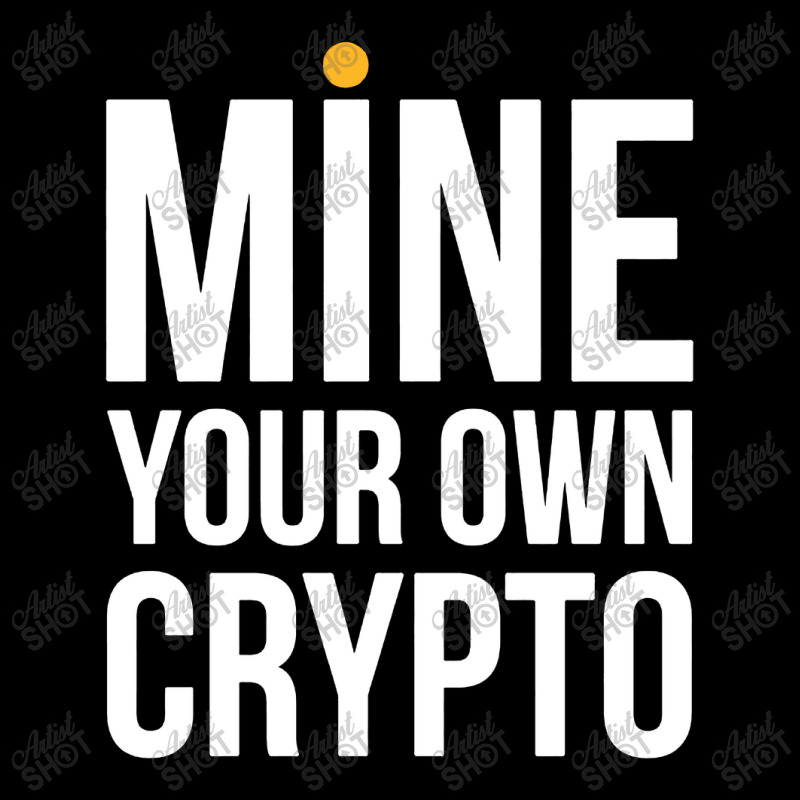 Mine Your Own Crypto Youth Zipper Hoodie by Cool Design | Artistshot