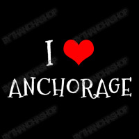 I Love Anchorage County Fleece Short | Artistshot