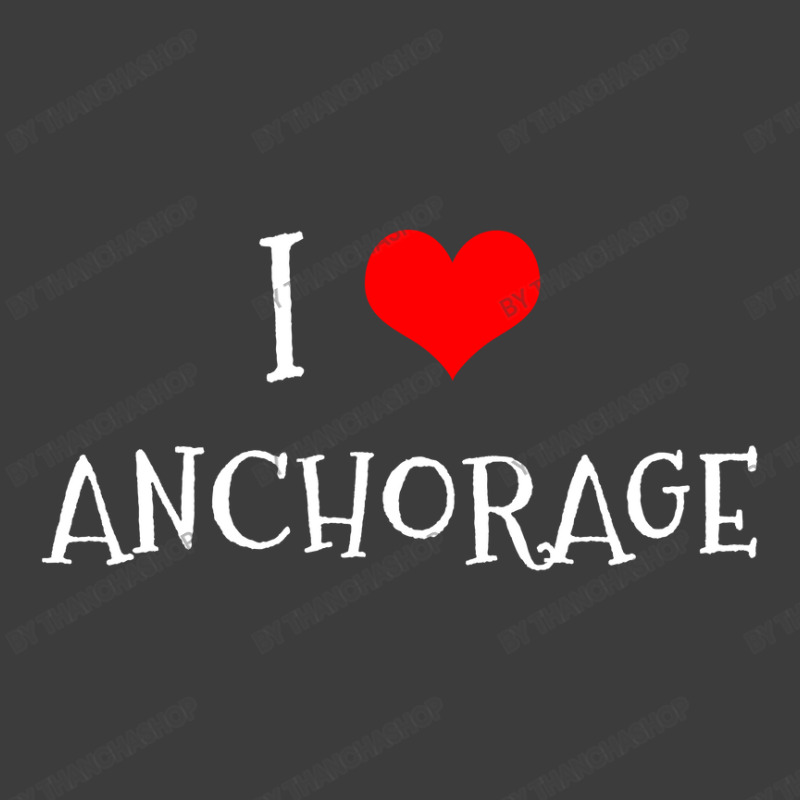 I Love Anchorage County Men's Polo Shirt by thanchashop | Artistshot