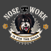 Tibetan Terrier Nose Work Is For The Dogs Nosework Dog Gift Tank Top Vintage T-shirt | Artistshot