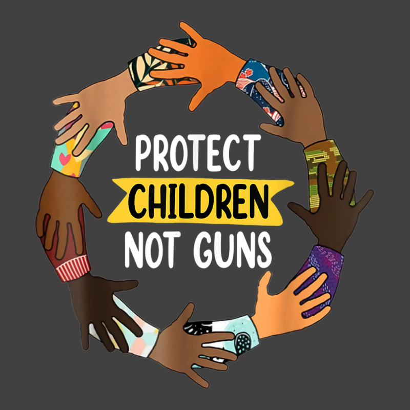 Protect Children Not Guns Wear Orange Day Vintage T-Shirt by VictorCruz | Artistshot