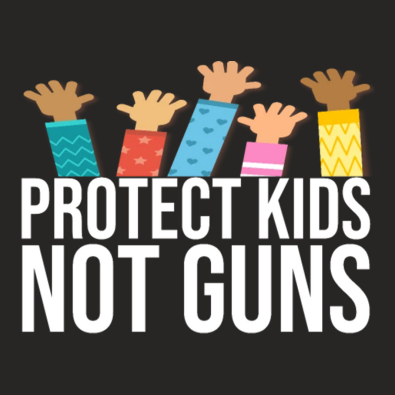 Protect Kids Not Guns Ladies Fitted T-Shirt by VictorCruz | Artistshot