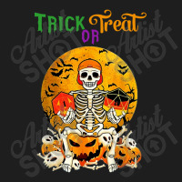 Trick Or Treat Skeleton Roll For Initiative Role Playing Classic T-shirt | Artistshot