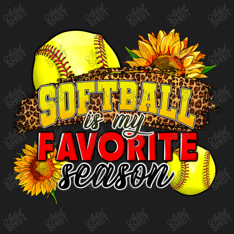 Softball Is My Favorite Season Classic T-shirt by LillyAllenDesigns | Artistshot