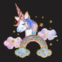 Rainbow Unicorns T Shirtrainbow Unicorn T Shirt (1) T-shirt | Artistshot