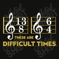 These Are Difficult Times T Shirt Music Lover Gifts Scorecard Crop Tee | Artistshot