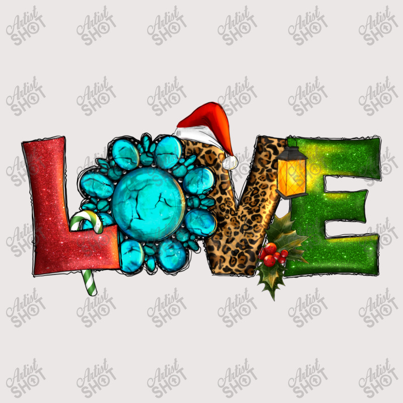 Christmas Gemstone Love Pocket T-shirt | Artistshot