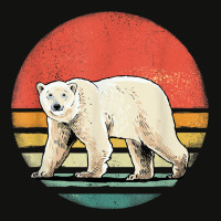 Retro Vintage Polar Bear Cool Polar Bear Lover Scorecard Crop Tee | Artistshot