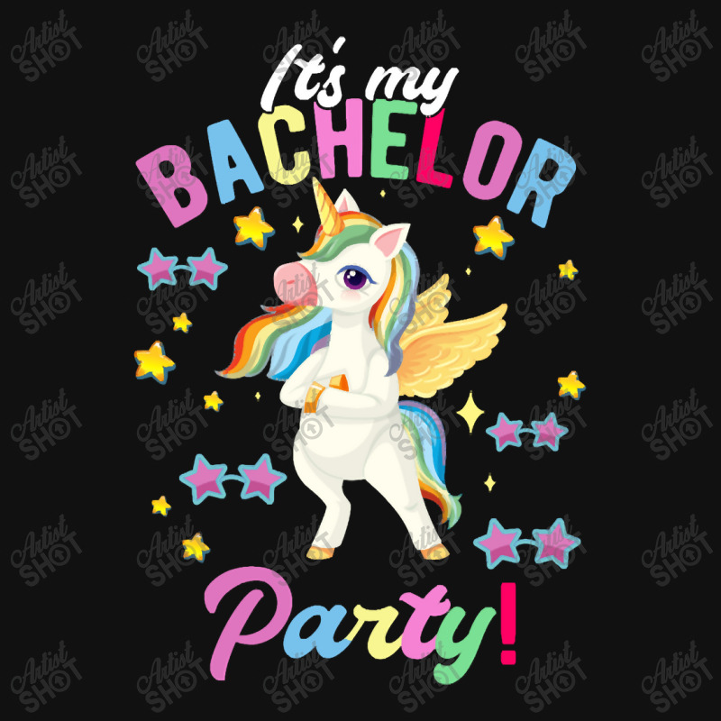 Girls Bachelor Party Unicorn Bachelorette Landscape Canvas Print | Artistshot