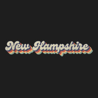 Vintage 70's Hippie Usa State   Retro New Hampshire T Shirt Classic T-shirt | Artistshot