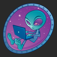 Alien With Laptop Computer Toddler T-shirt | Artistshot