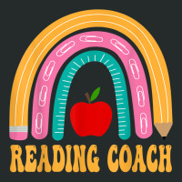 Reading Coach Rainbow Pencil Back To School Appreciation T Shirt Women's Triblend Scoop T-shirt | Artistshot