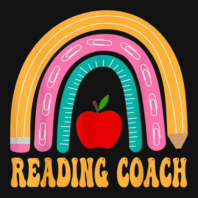 Reading Coach Rainbow Pencil Back To School Appreciation T Shirt Scorecard Crop Tee by survisgn | Artistshot