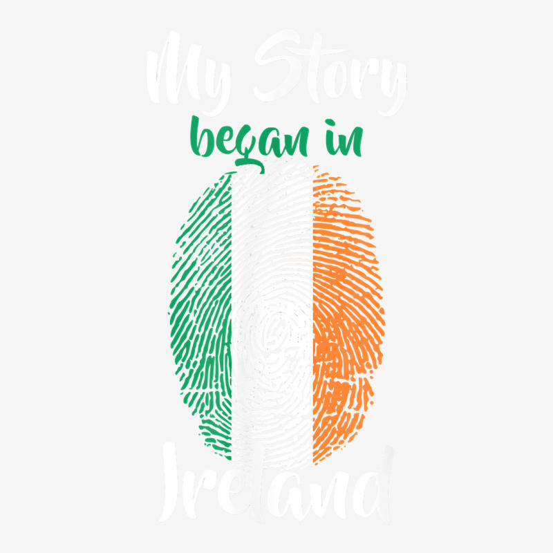 Irish Pride Fingerprint   My Story Started In Ireland Flag T Shirt 15 Oz Coffee Mug by puawhla | Artistshot