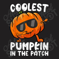 Coolest Pumpkin In The Patch Dabbing Halloween T-shirt | Artistshot