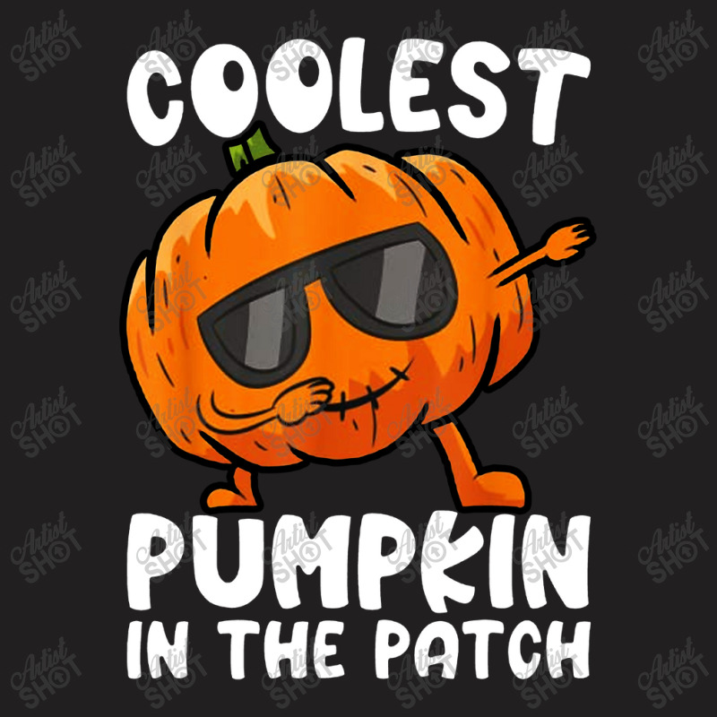 Coolest Pumpkin In The Patch Dabbing Halloween T-shirt | Artistshot