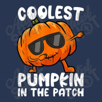 Coolest Pumpkin In The Patch Dabbing Halloween Men Denim Jacket | Artistshot