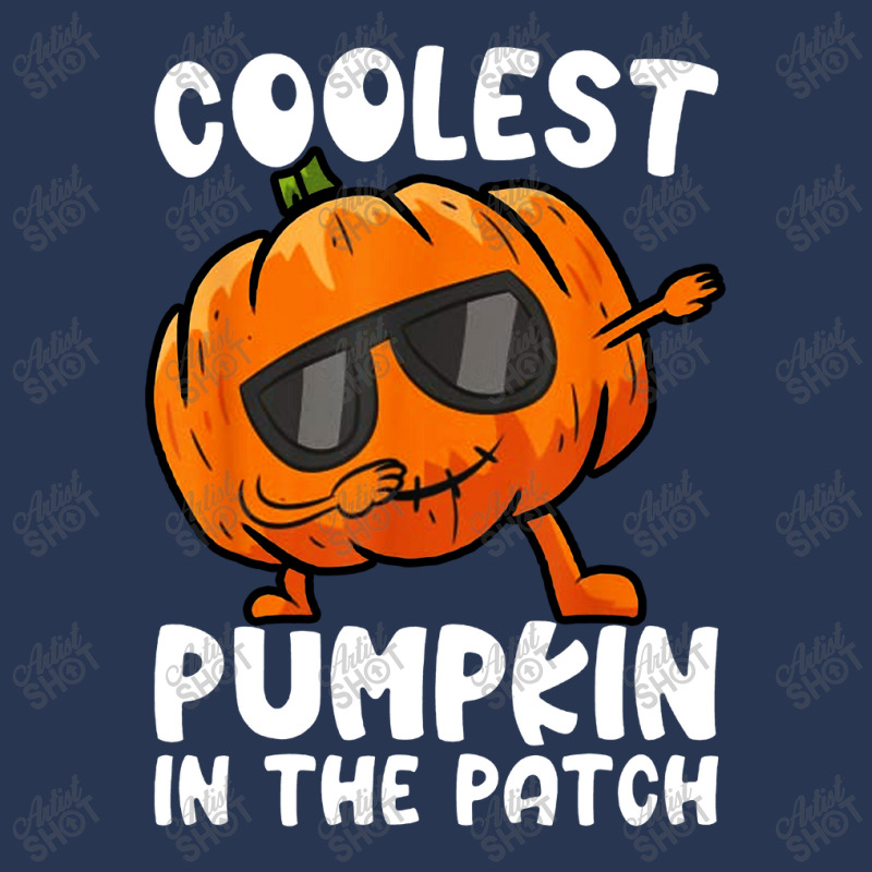 Coolest Pumpkin In The Patch Dabbing Halloween Men Denim Jacket | Artistshot