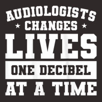 Womens Audiologist Changes Lives One Decibel At A Time Audiology Tank Racerback Tank | Artistshot