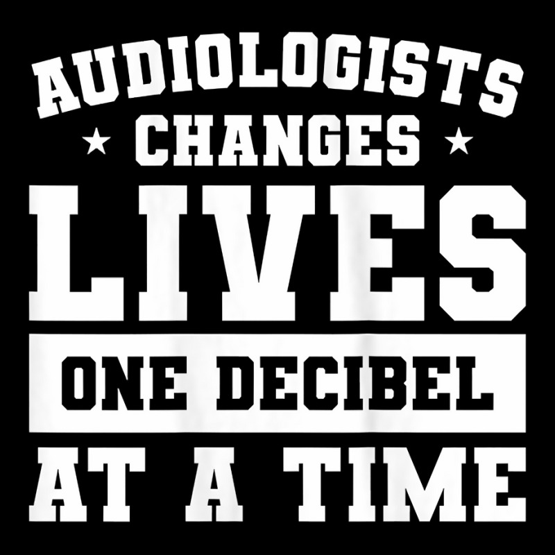 Womens Audiologist Changes Lives One Decibel At A Time Audiology Tank Fleece Short by dornakgb | Artistshot