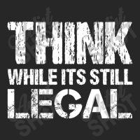 Think While Its Still Legal Men's T-shirt Pajama Set | Artistshot