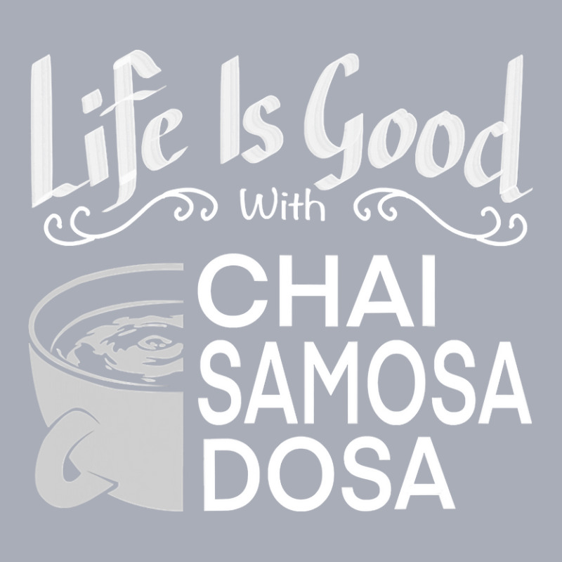 India Food Culture Chai Samosa Desi Humor Funny T Shirt Tank Dress by Binhthai9809 | Artistshot