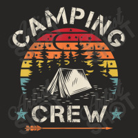 Camping Crew Ladies Fitted T-shirt | Artistshot