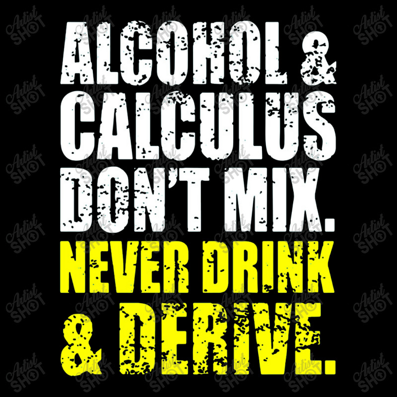 Alcohol And Calculus Dont Mix Men's Long Sleeve Pajama Set by trasheatercomicsart | Artistshot