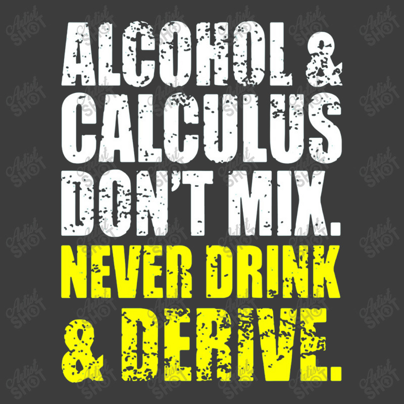 Alcohol And Calculus Dont Mix Men's Polo Shirt by trasheatercomicsart | Artistshot