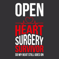 Open Heart Surgery Survivor My Beat Still Goes On T Shirt Vintage Hoodie | Artistshot